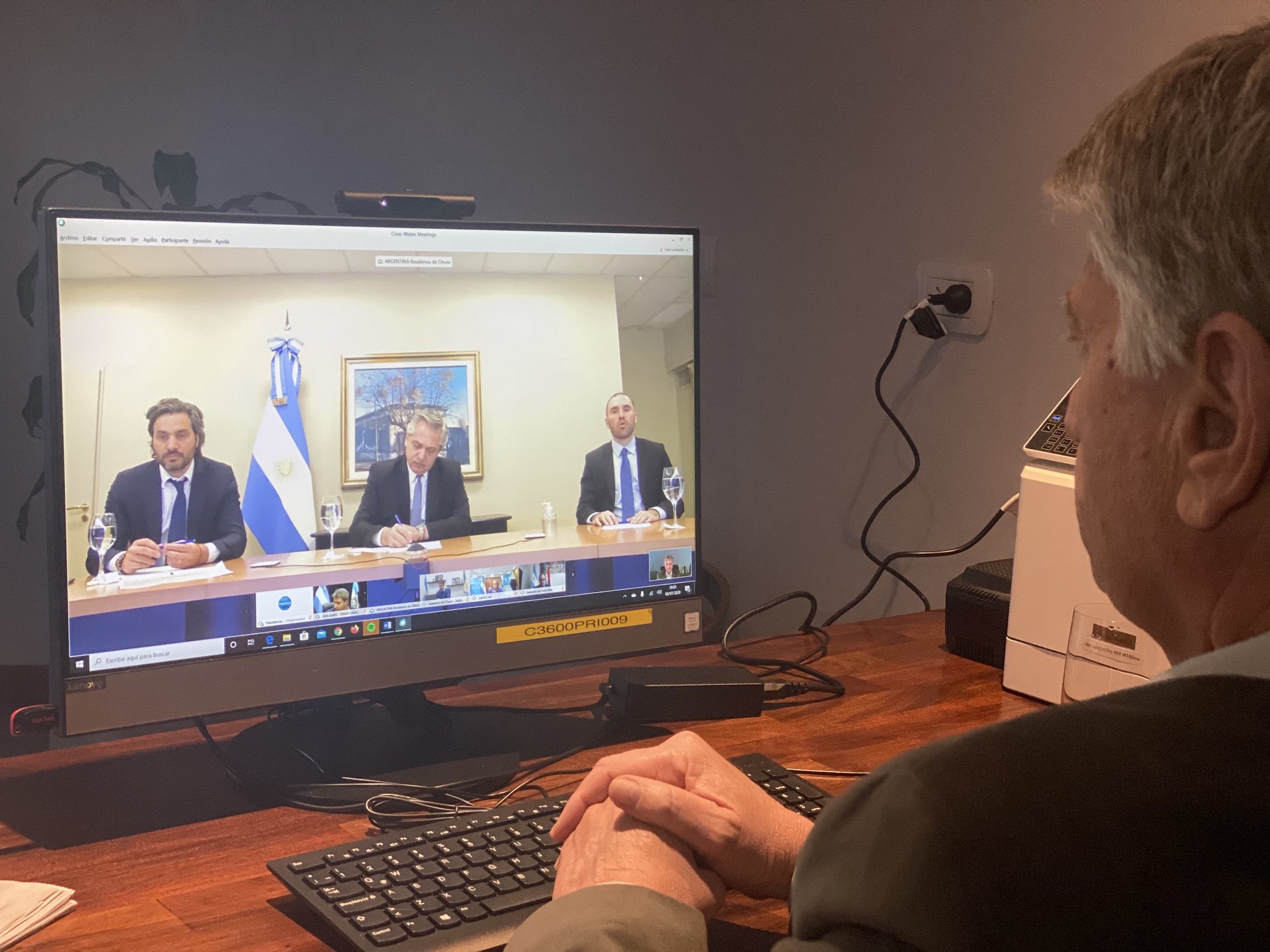 Ziliotto y Fernández en videoconferencia: el IFE se mantendrá para todo el país
