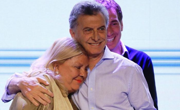 Carrió admitió las maniobras de la mesa judicial de Mauricio Macri