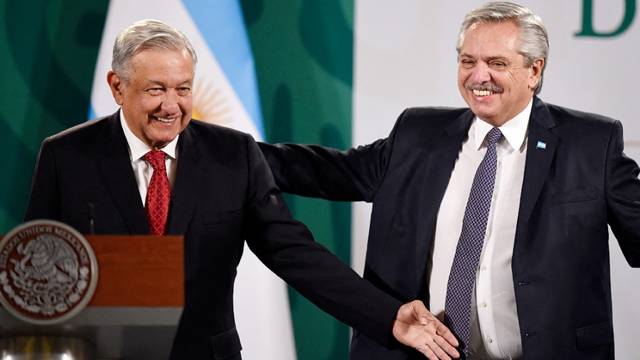 Fernández y López Obrador anuncian que en abril estará disponible la vacuna para América Latina