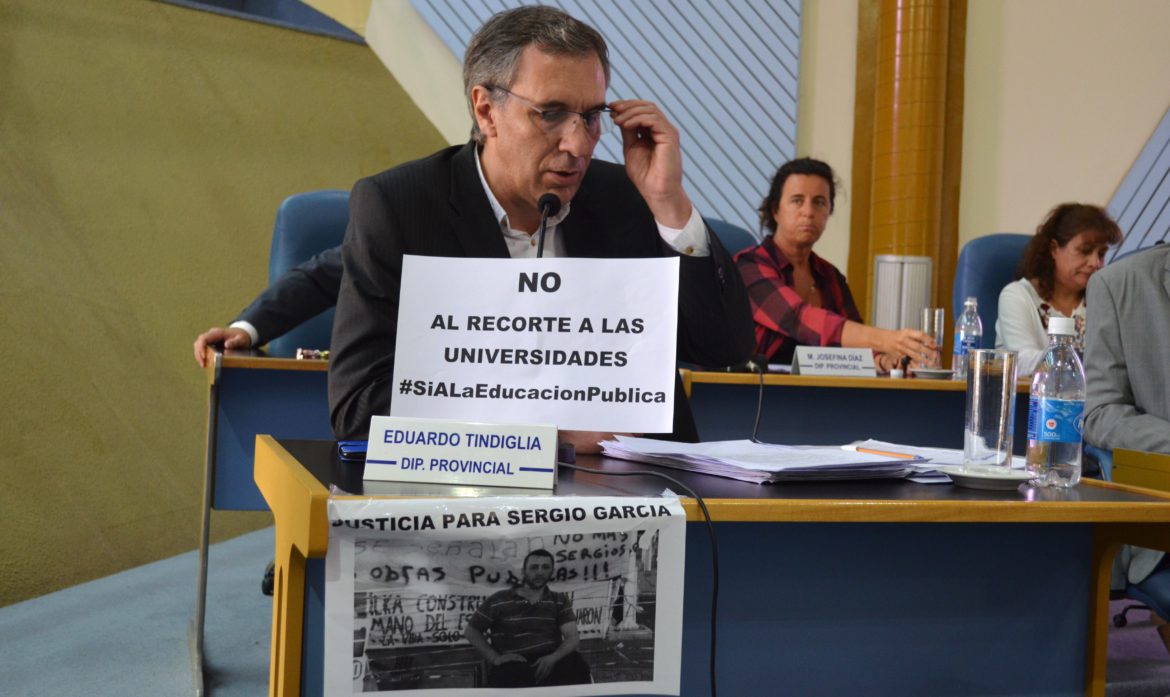 La Legislatura rechazó desagravio a Tindiglia por los dichos de Tierno