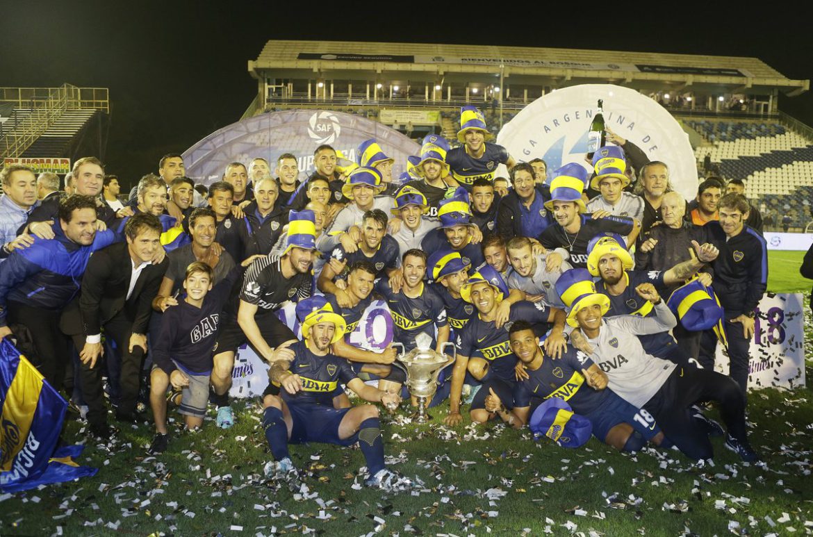 Boca es bicampeón del fútbol argentino