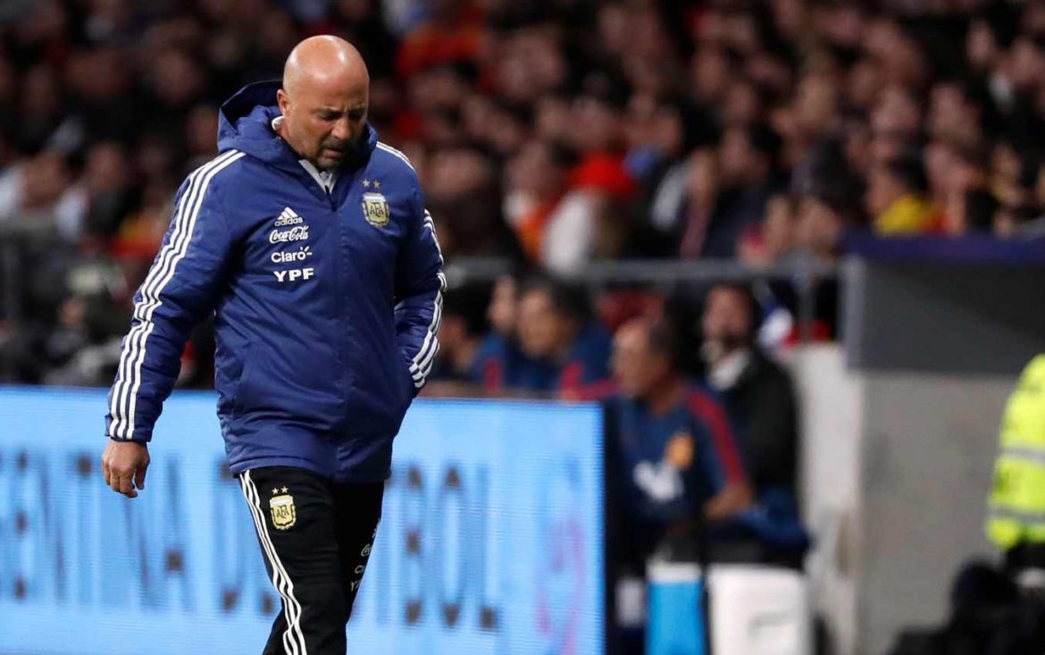 Sampaoli: «Soy el máximo responsable”