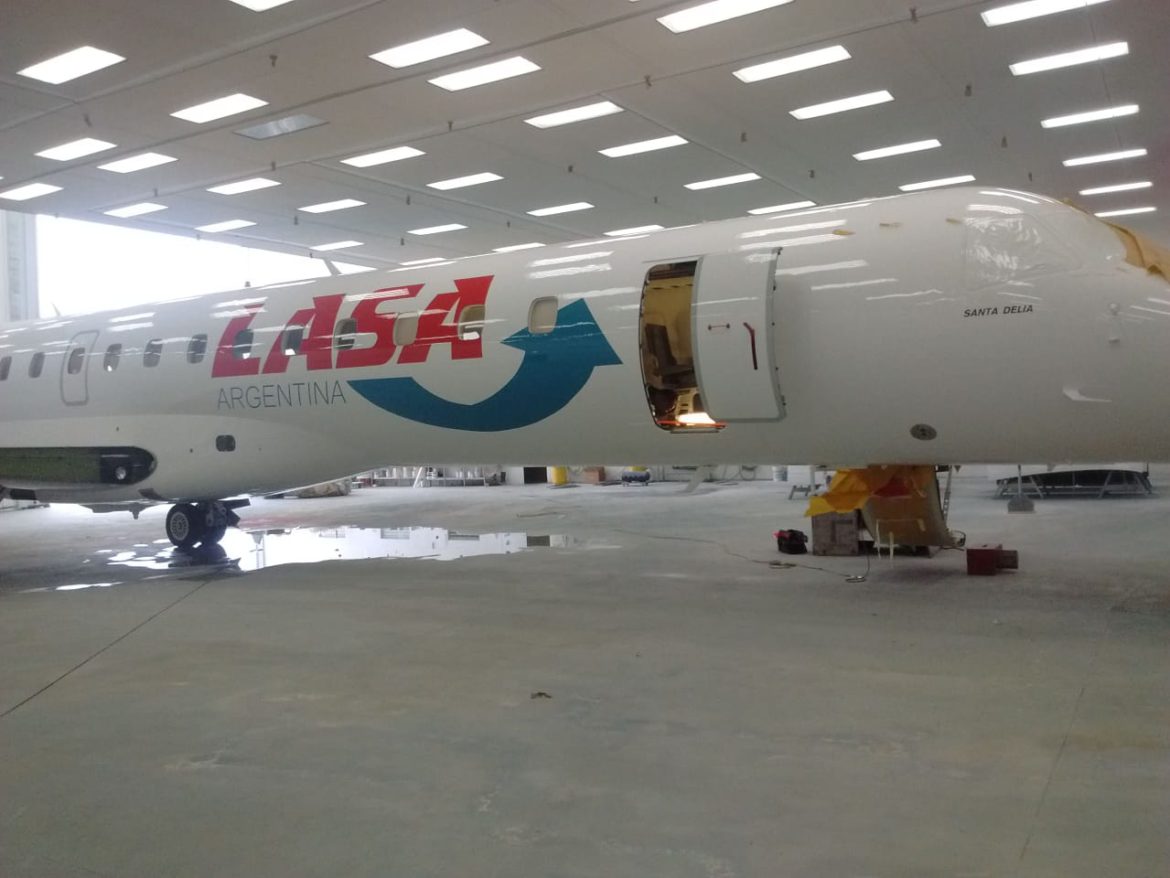 Llegaron los aviones de Lasa, la empresa que desde julio volará a Santa Rosa