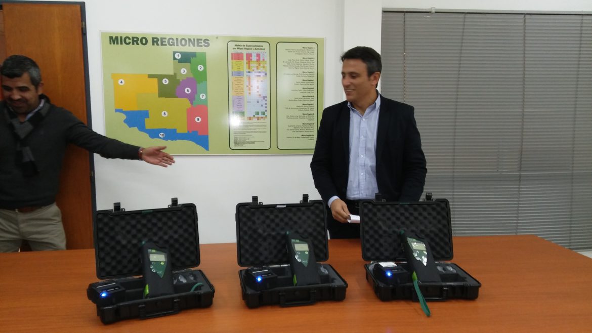 El Ministerio de Seguridad presentó 12 nuevos alcoholímetros
