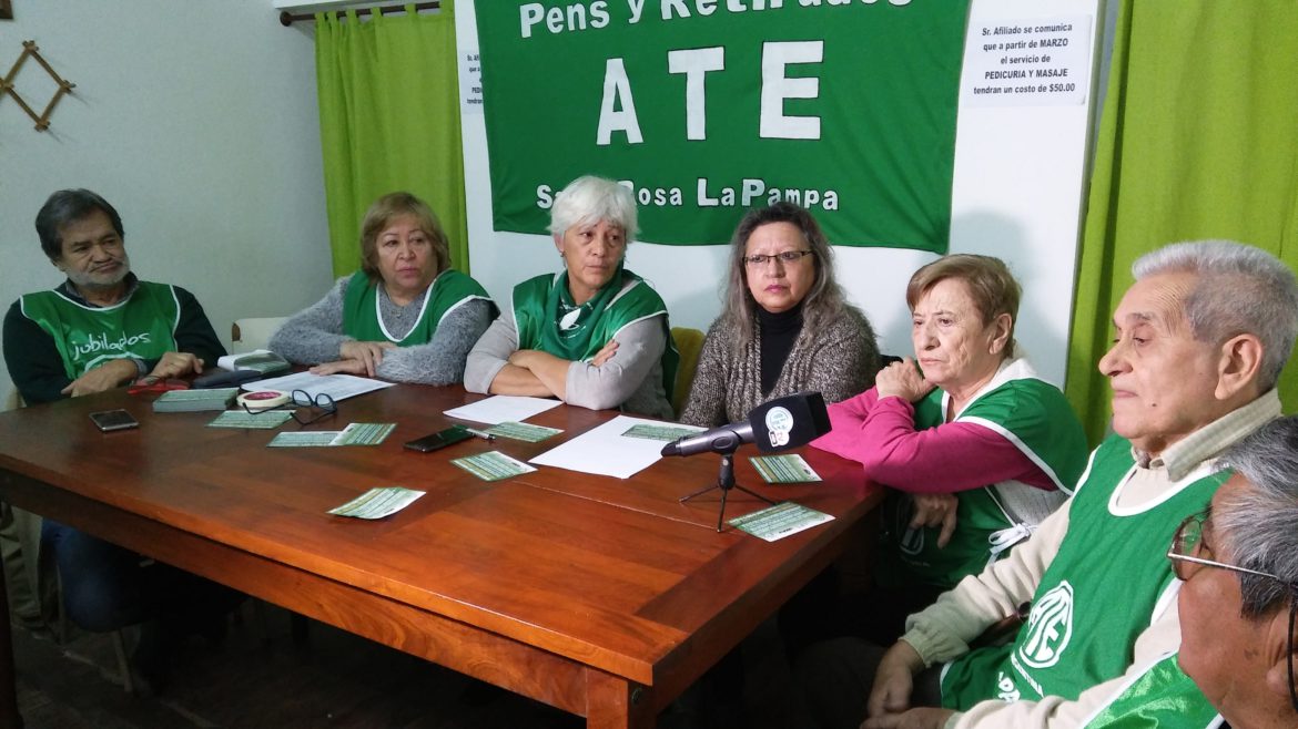 Jubilados de ATE presentaron candidatos para elecciones de la CTA Autónoma