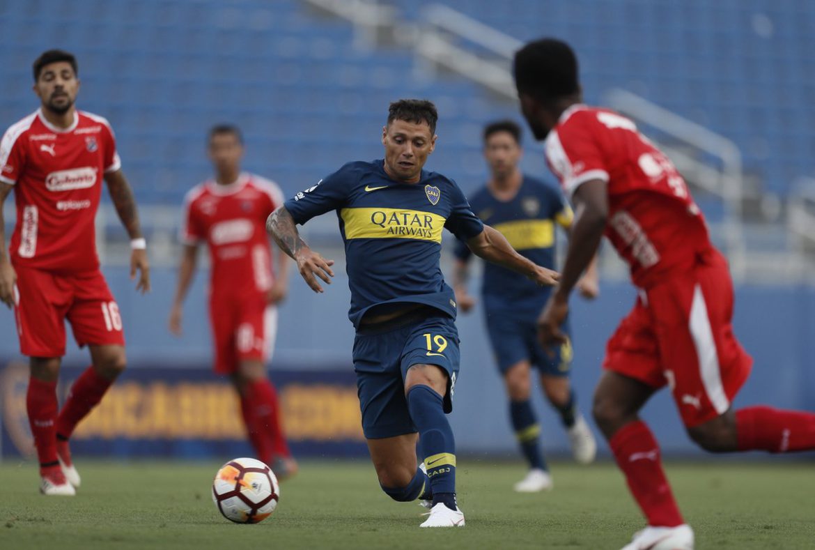Boca le ganó 4 a 2 a Independiente de Medellín