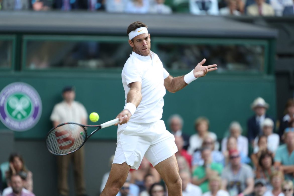Del Potro no pudo con Nadal y se despidió de Wimbledon