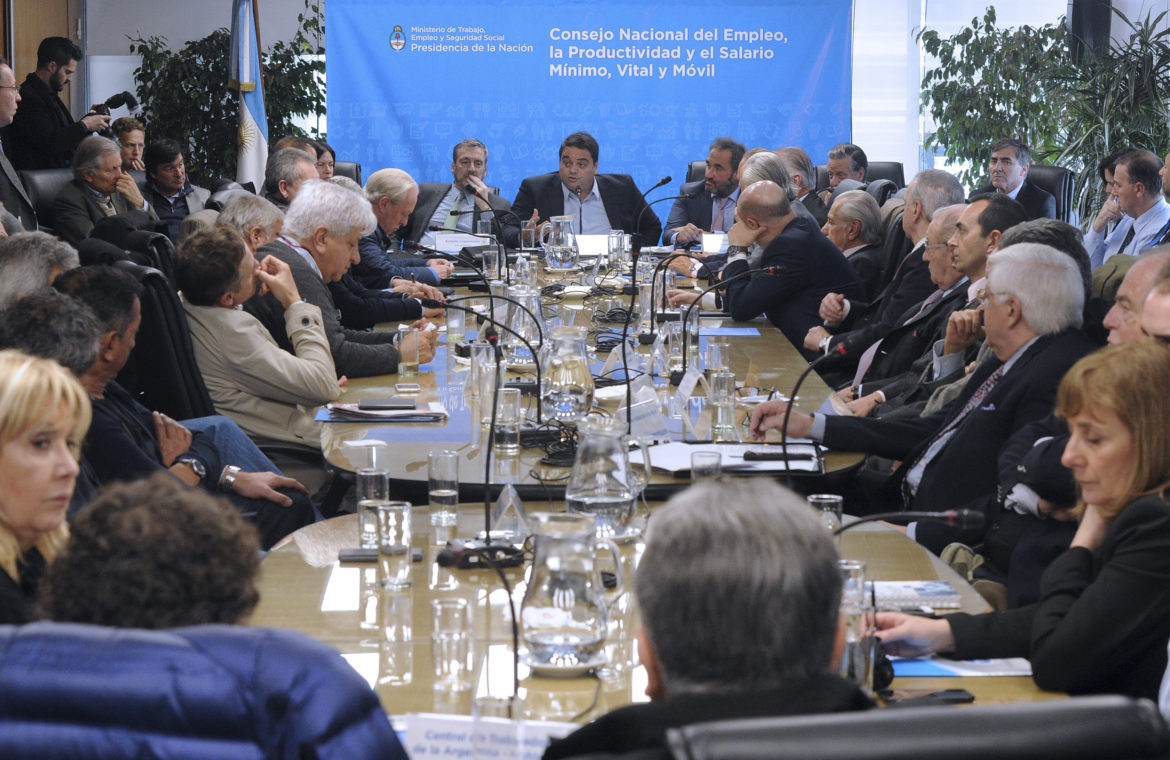 El salario mínimo, vital y móvil quedó en $12.500