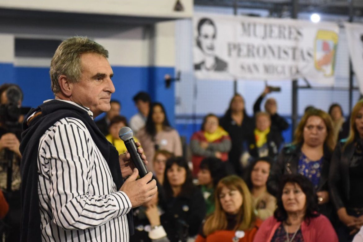 Agustín Rossi visita La Pampa: «Hay bronca y desazón en la población con Cambiemos»