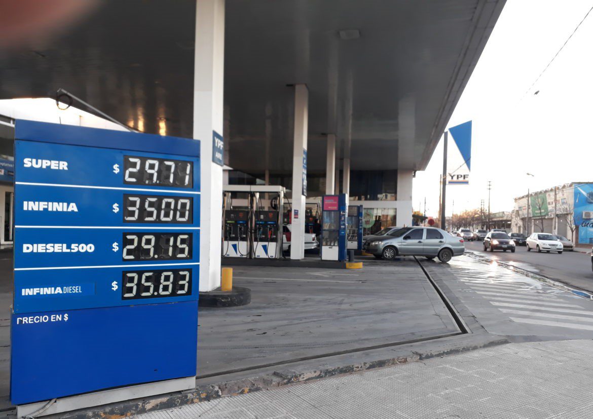 Quinto aumento de YPF en un mes: la Nafta Infinia a $35