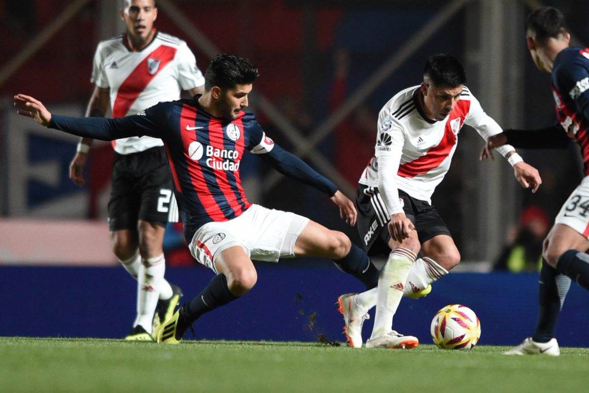 San Lorenzo y River igualaron 1 a 1