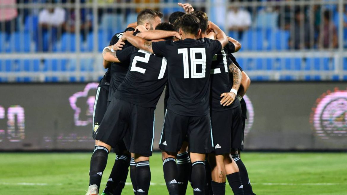 Argentina goleó a Irak