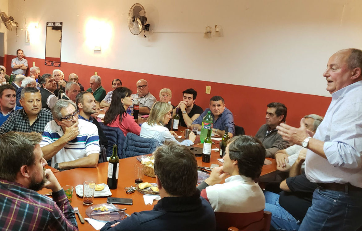 Militantes del PRO y hasta del massismo respaldaron la postulación del radical Marino