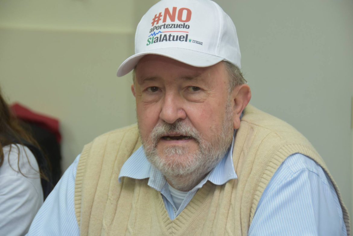 Verna avisa a los organismos de crédito que Portezuelo es «inviable»