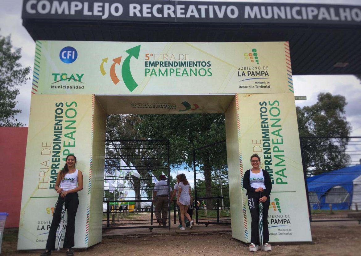 Toay: abrió la feria con unos 500 emprendedores