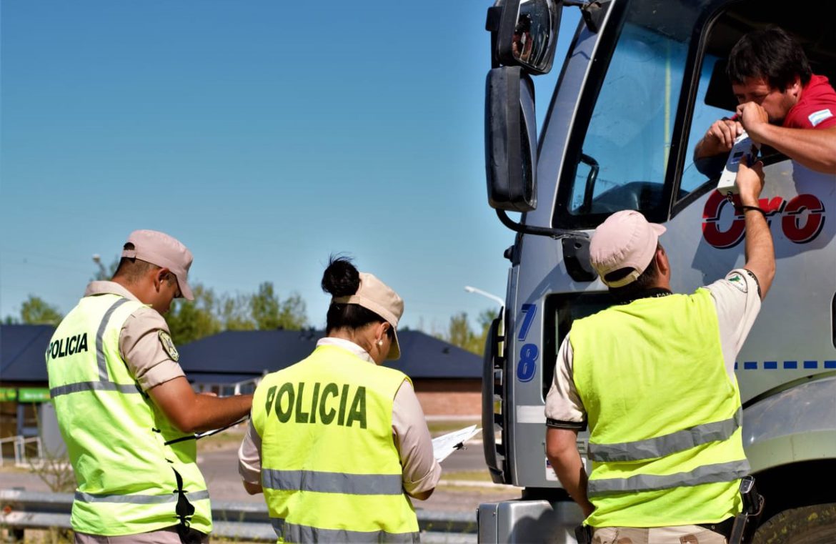 Once conductores alcoholizados, en diferentes puntos de La Pampa