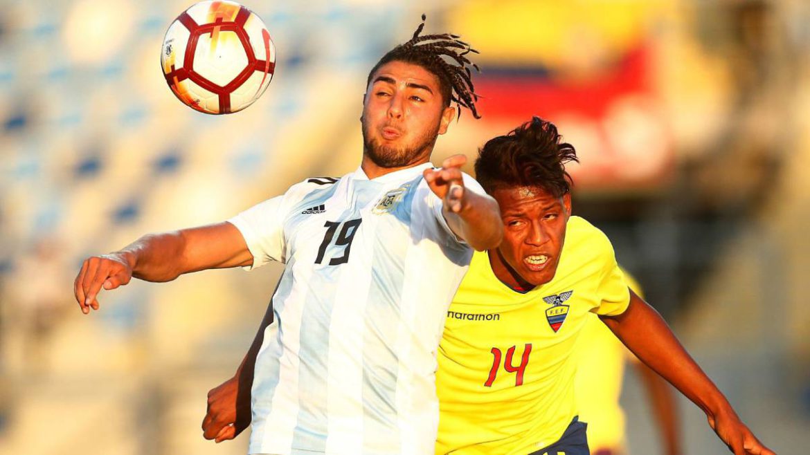 Sub 20: Argentina cayó con Ecuador