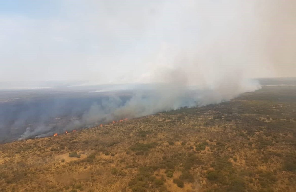 Los tres principales incendios rurales, controlados