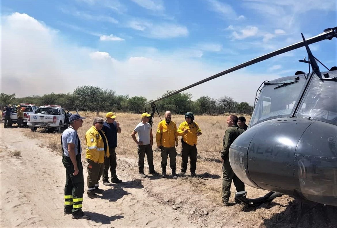 Las tormentas dejaron siete nuevos incendios rurales en La Pampa