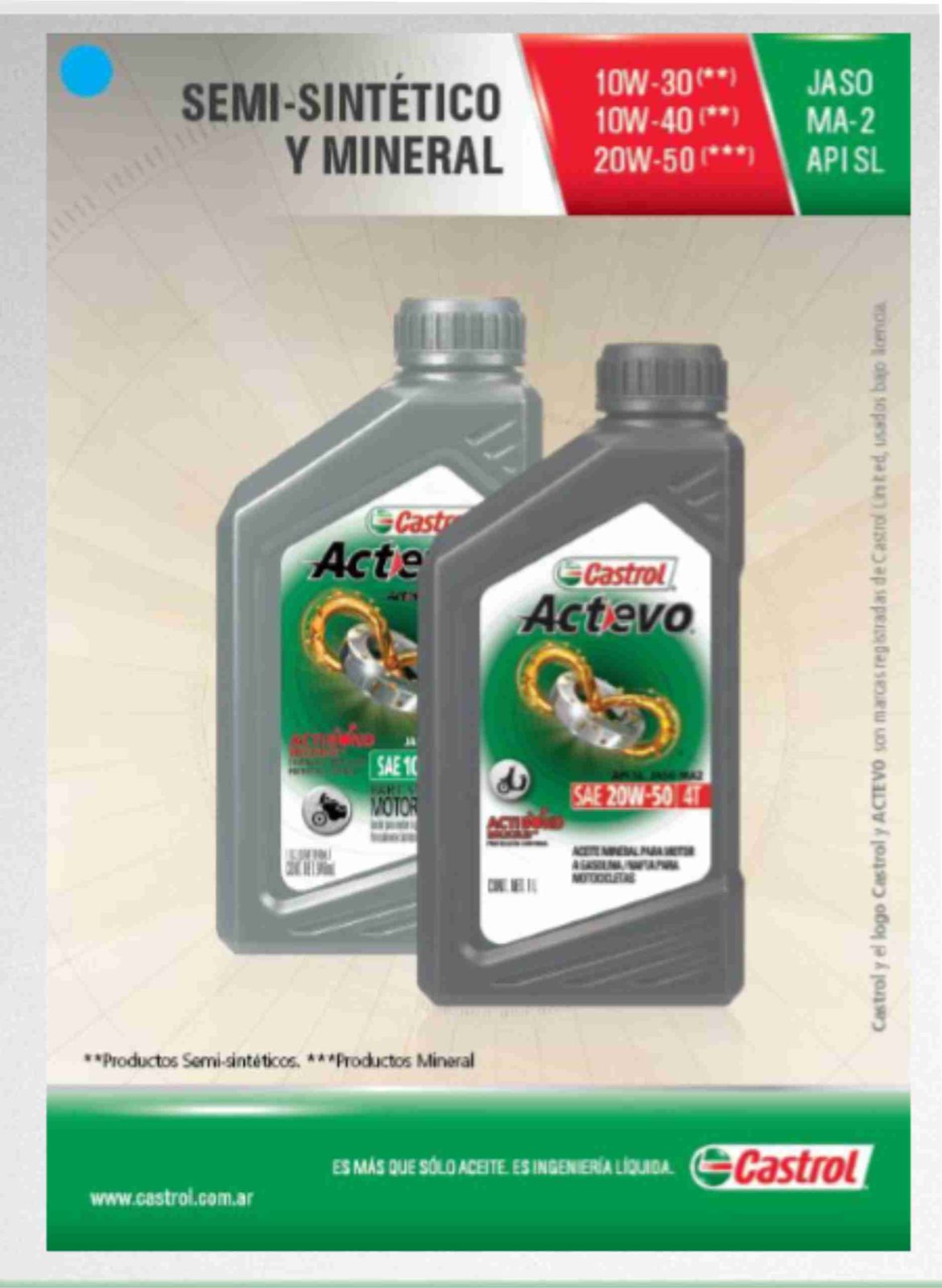 Castrol llegó a Grupo Agroenergía