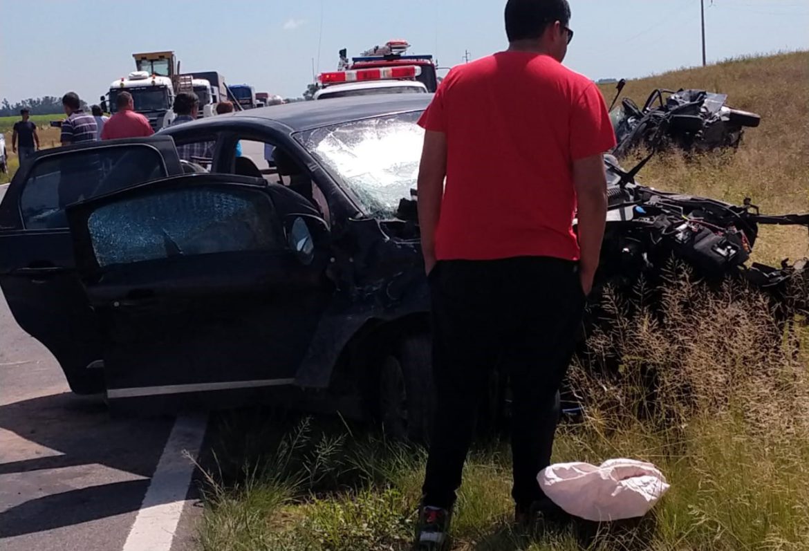 Dos santarroseños involucrados en un choque fatal en el sur cordobés