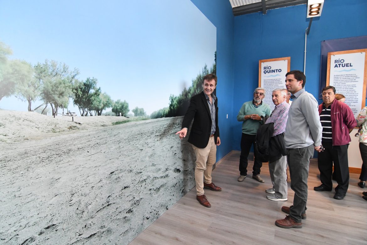 Inauguraron el Paseo del Agua en Parque Luro