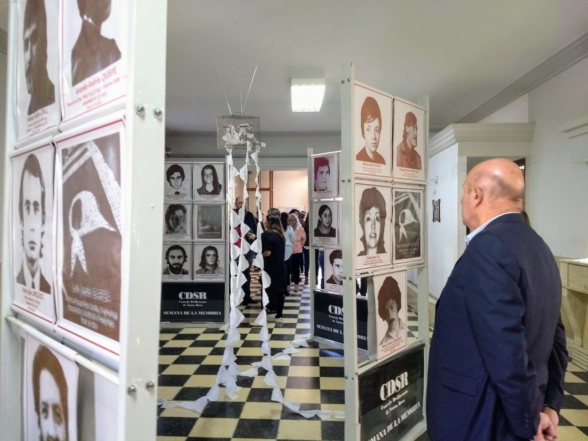 Acto por la Semana de la Memoria Popular en Santa Rosa