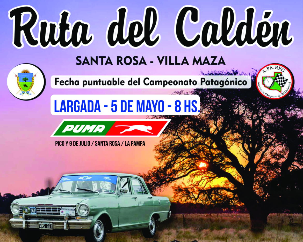 Nueva fecha del Campeonato de Regularidad “Ruta del Caldén”