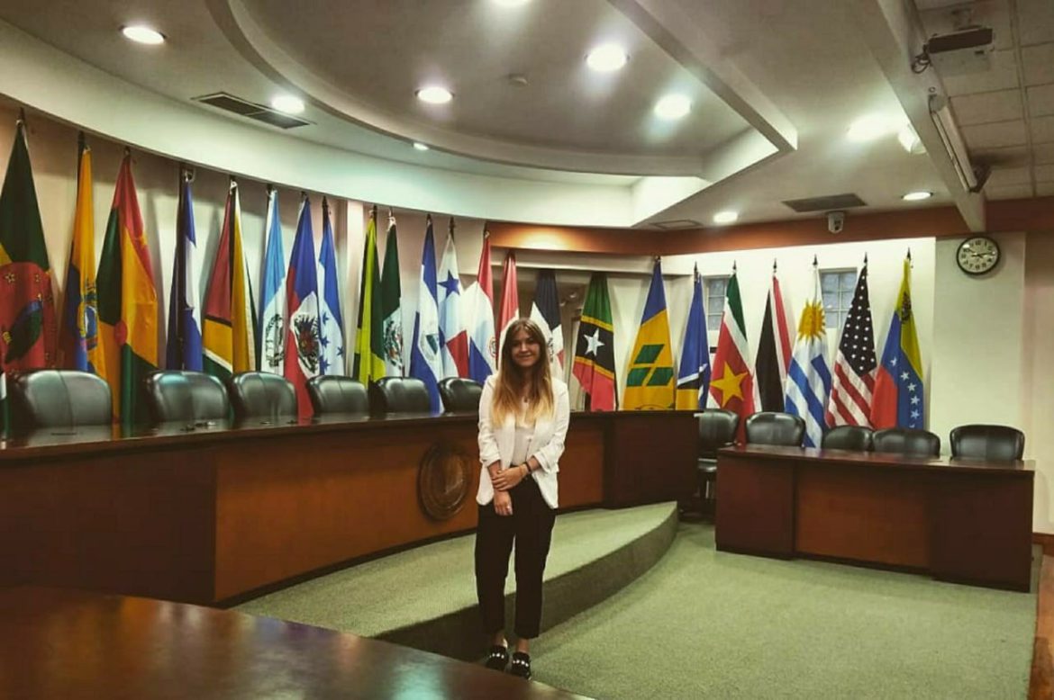 Graduada de la UNLPam desarrolla una pasantía en Costa Rica
