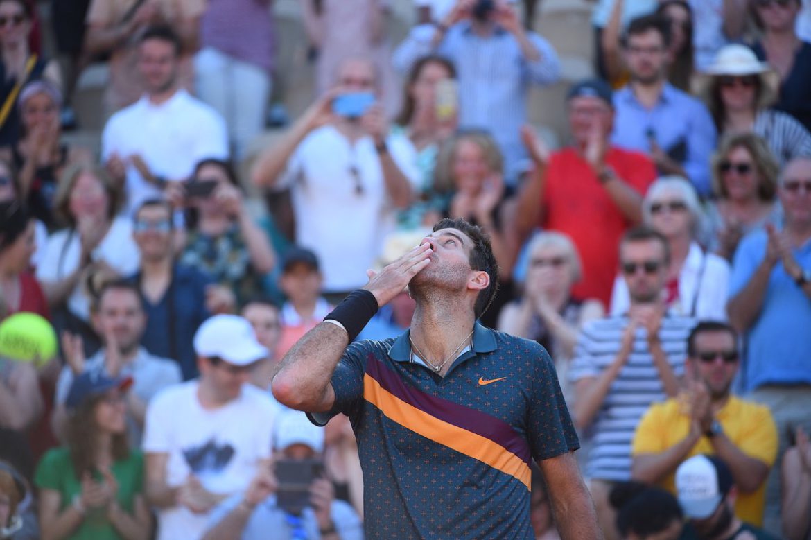 Del Potro avanzó a octavos de final en Roland Garros