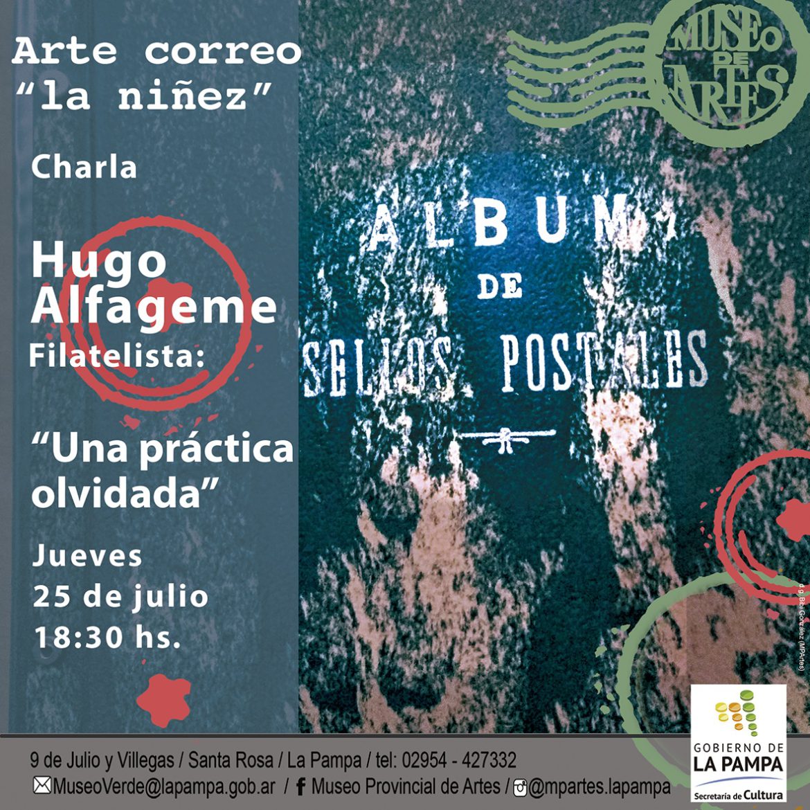 «Filatelia: una práctica olvidada» en el Museo de Artes