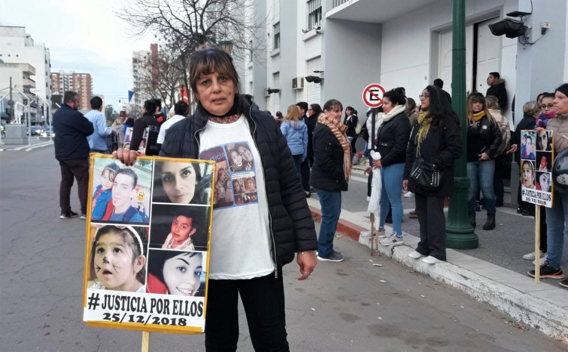 Vuelven a marchar por el choque que terminó con seis vidas en el Cruce de Anguil