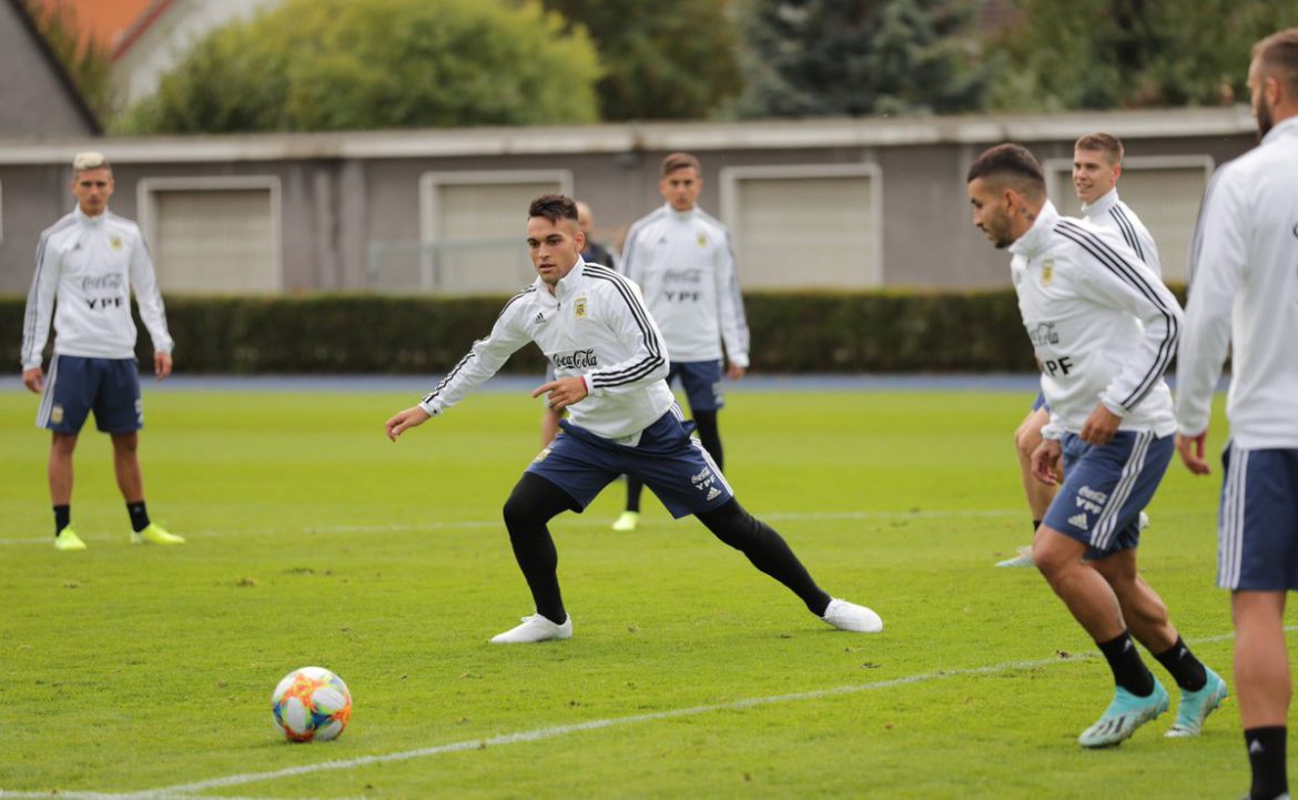 Argentina, sin Messi, se prueba ante Alemania