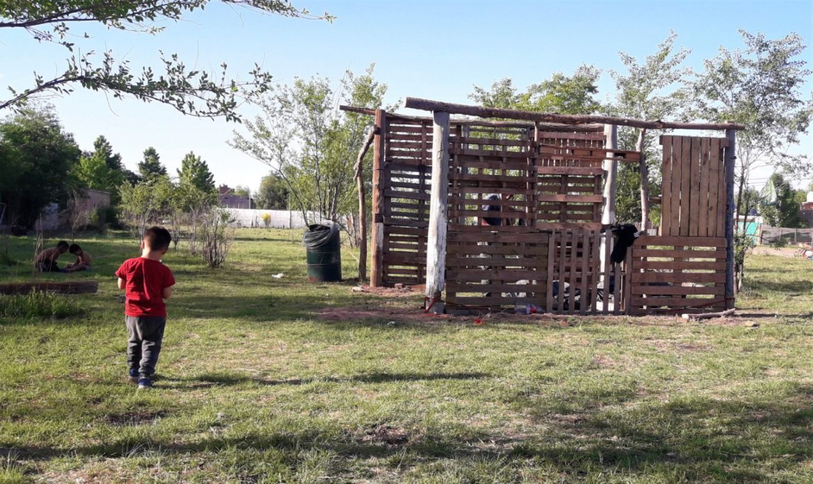 Villa Germinal: 8 familias tomaron terrenos para construir sus casas