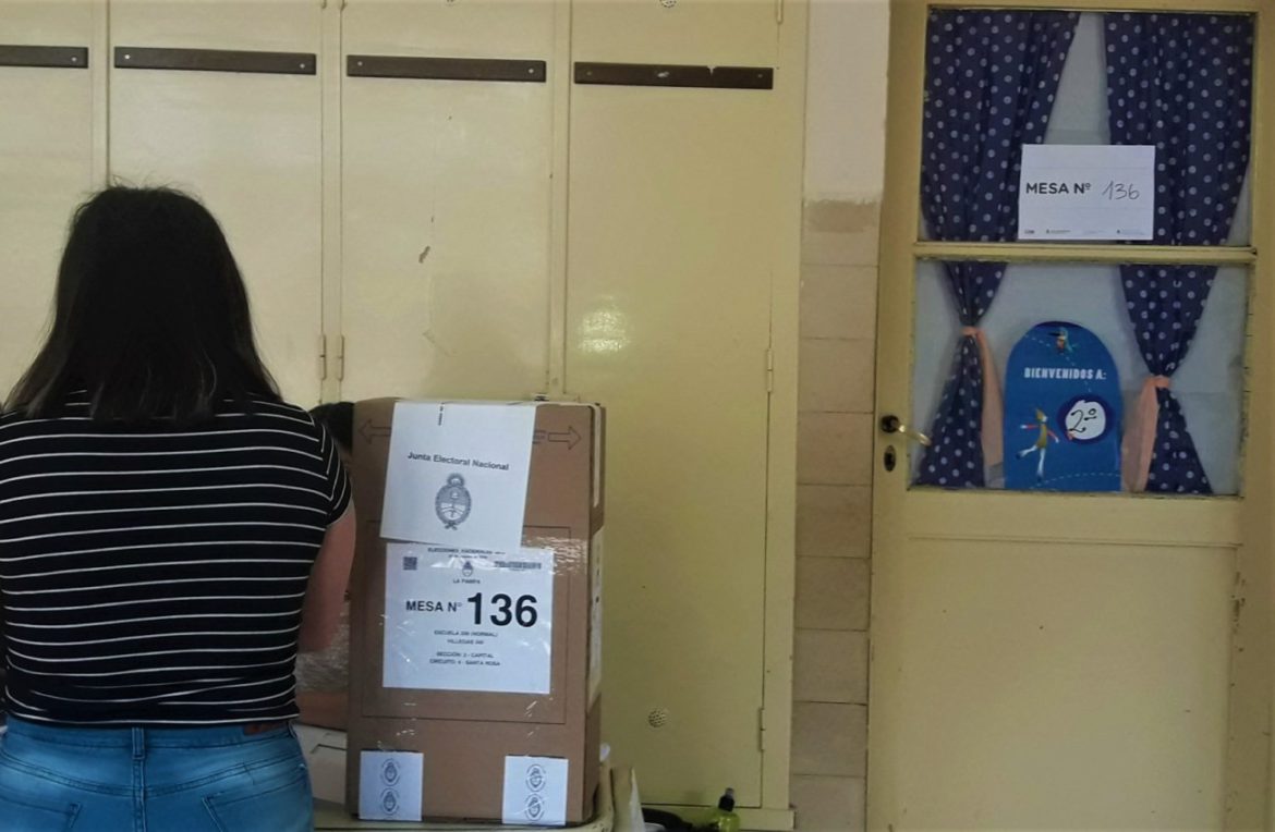 En La Pampa, ya votó al mediodía el 40% de los electores