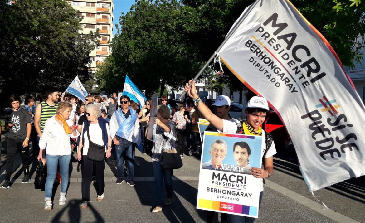 En Santa Rosa, con Berhongaray, macristas y radicales replicaron la Marcha del Millón