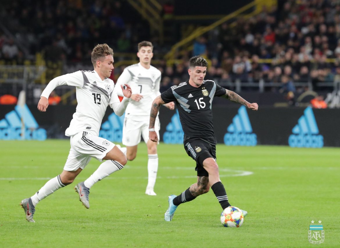 Argentina se lo empató a Alemania después de un mal primer tiempo