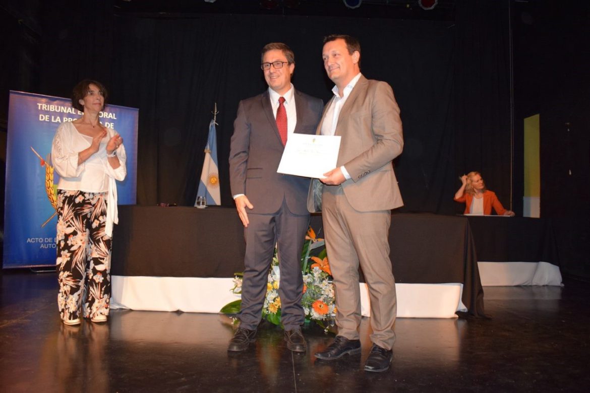 En Guatraché, el TEP entregó los diplomas a autoridades electas de nueve localidades