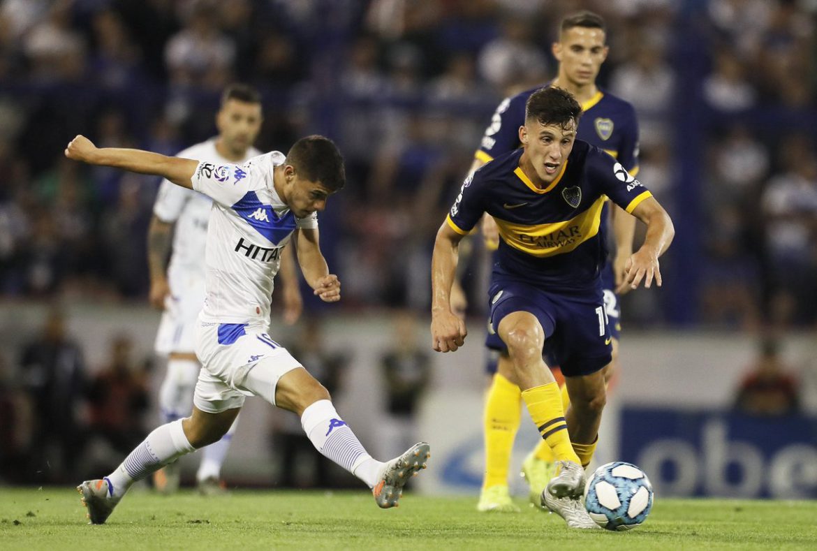 Boca empató con Vélez y es puntero junto a Lanús y Argentinos