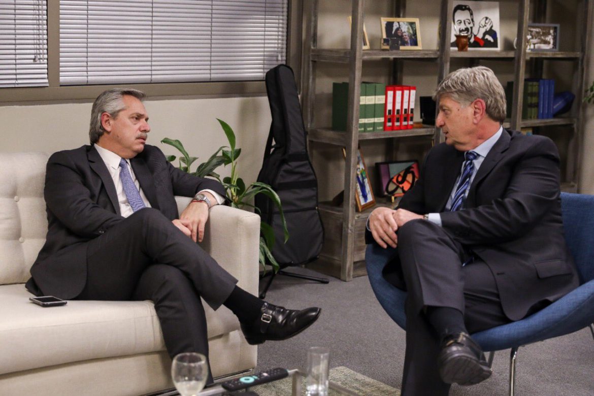 Alberto destacó la «seriedad» de Ziliotto por no flexibilizar la cuarentena