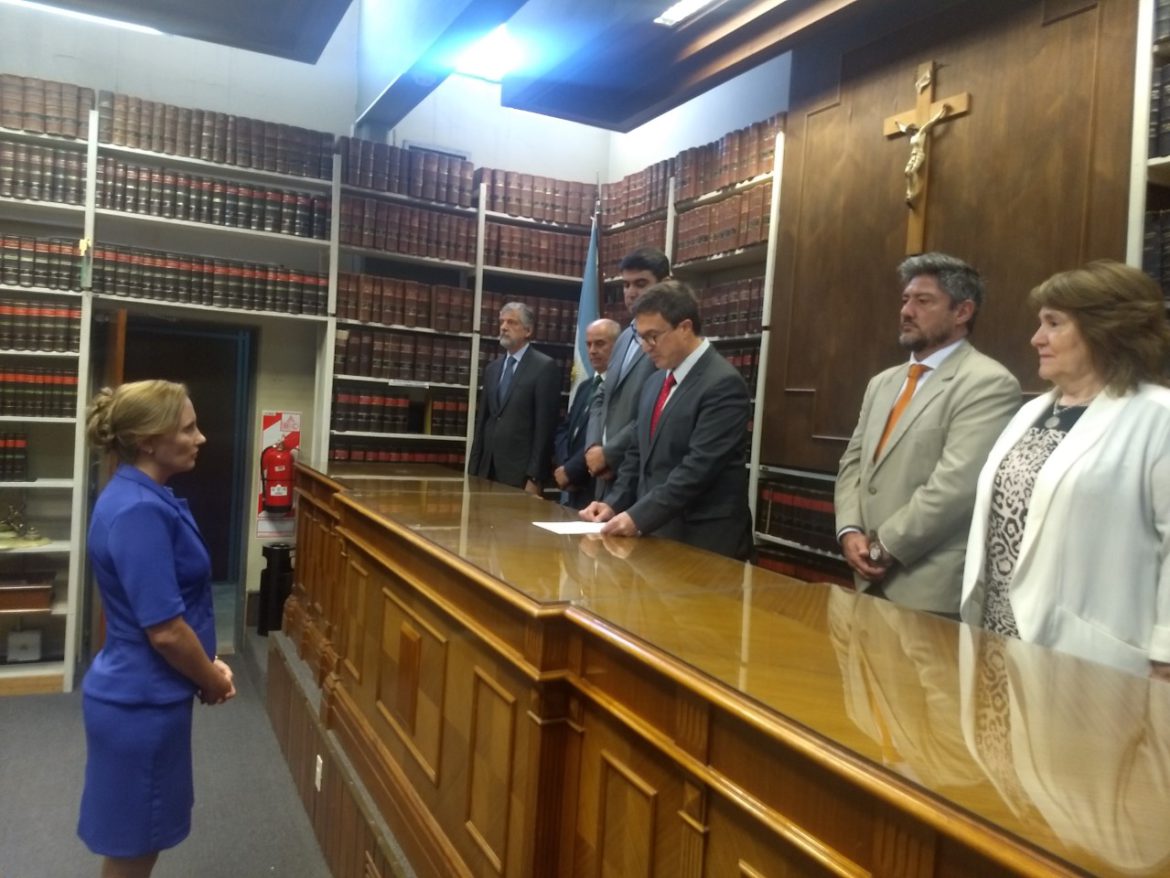 Juró la fiscala Ferrero en Santa Rosa