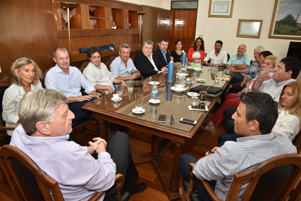 Ziliotto, con diputados oficialistas: borradores de las nuevas leyes y el caso Franco