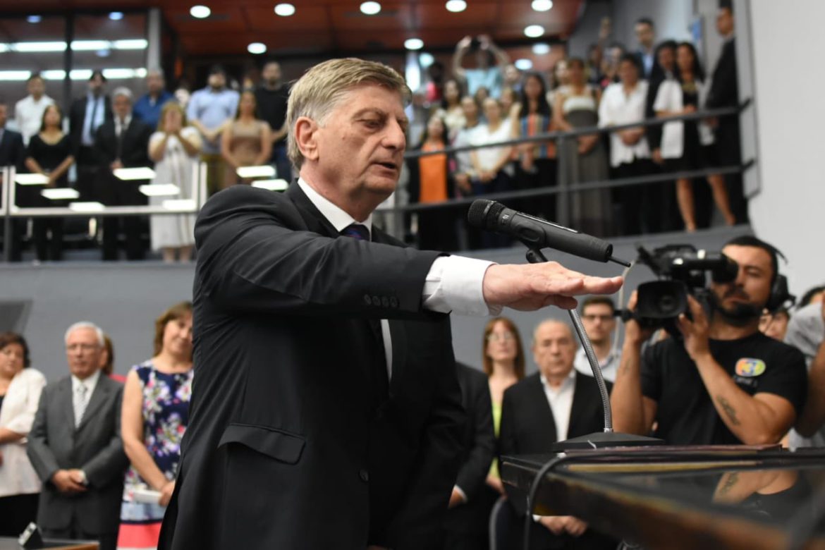 Juró Ziliotto: pondrá el acento en el trabajo, las viviendas, la modernización y la energía
