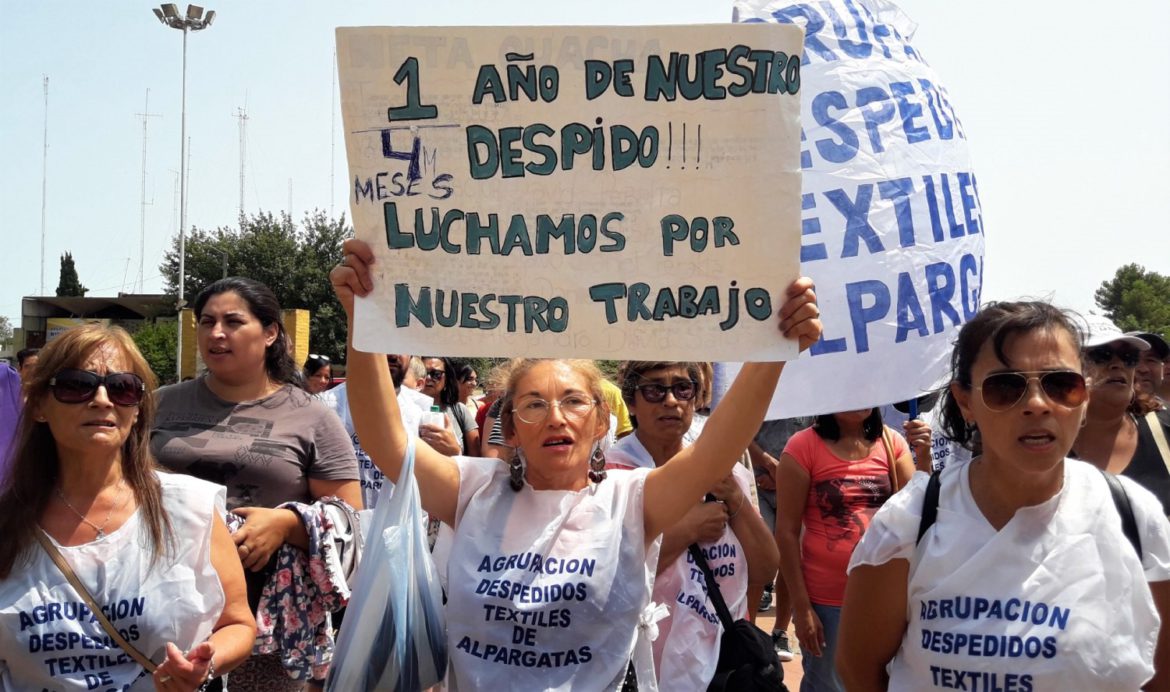 La historia de Sonia, la misma historia de todos los despedidos de Alpargatas