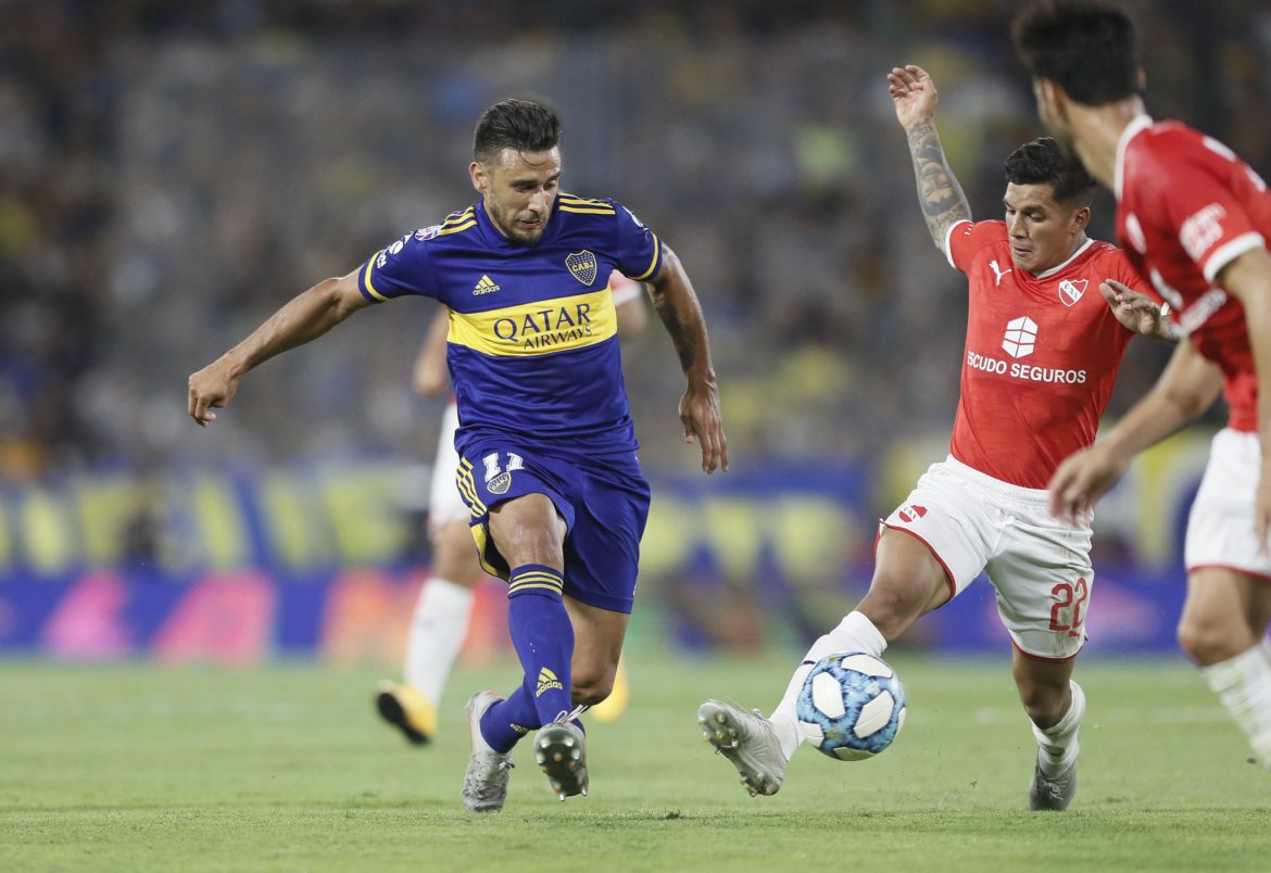 Boca empató ante Independiente y no pudo acercarse a River