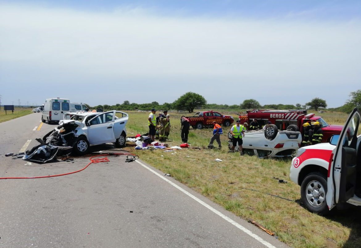 Un nene murió en un choque en cercanías del Parque Luro