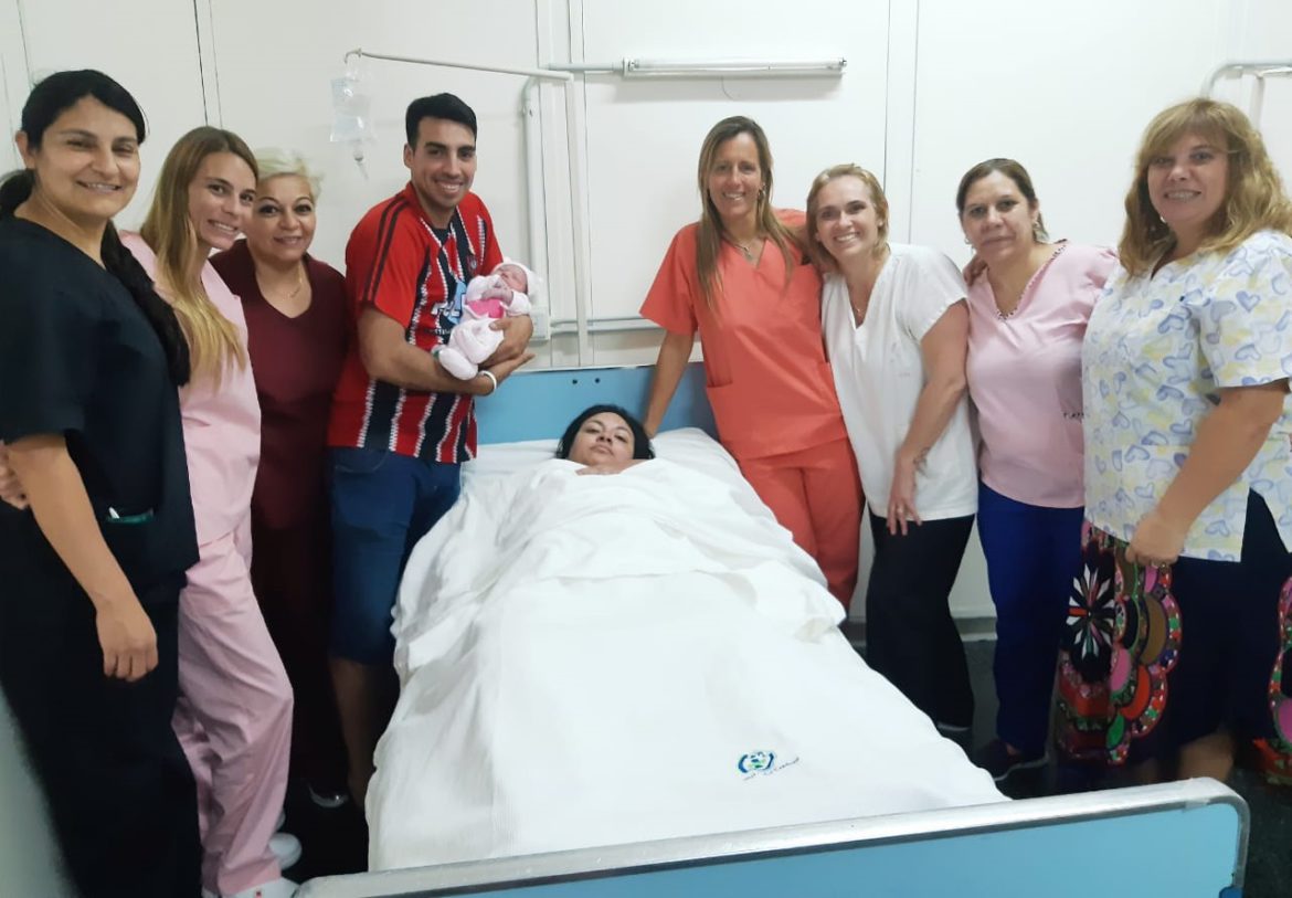 La primera beba de Pico se llama Emily