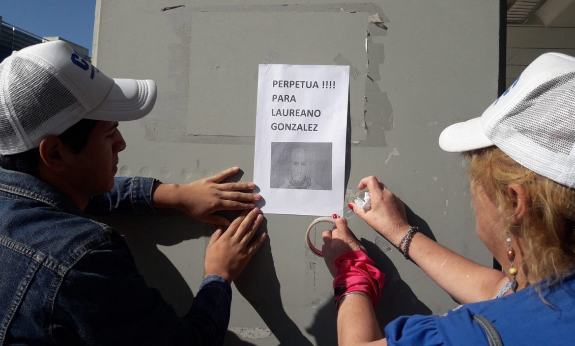 Nadia empezó a comer y sus familiares volvieron a manifestarse