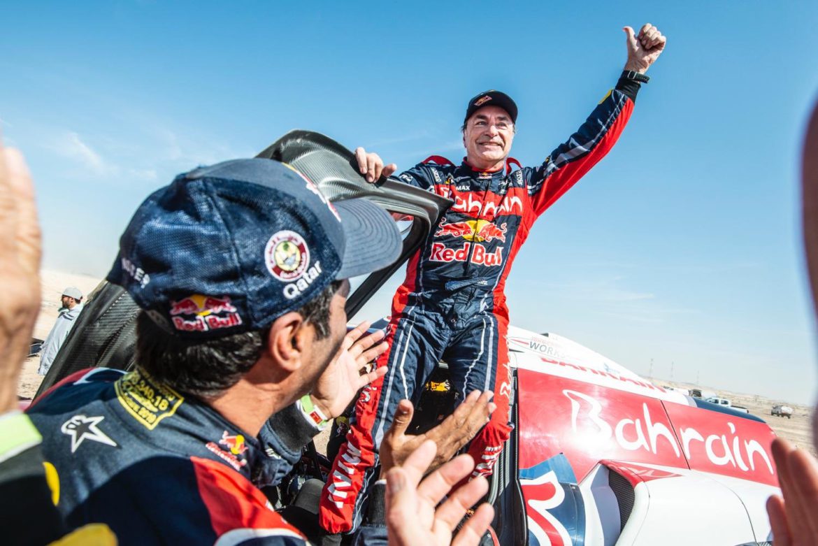 Carlos Sainz, tricampeón del Rally Dakar a los 57 años