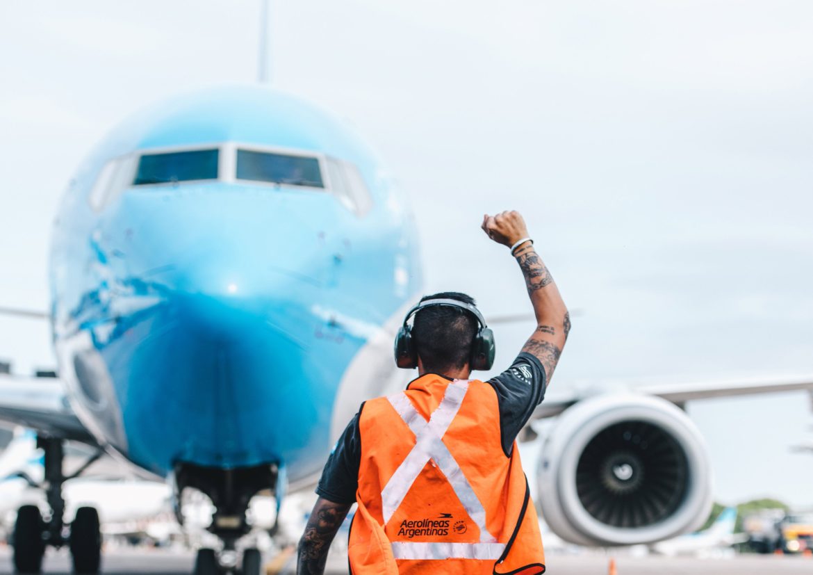 Llegó a Moscú el avión de Aerolíneas que traerá más vacunas